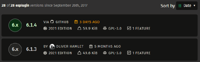 An example of how a version published using Trusted Publishing appears on crates.io